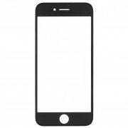 Стекло для Apple iPhone 7 в сборе с рамкой (черное)
