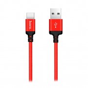 Кабель HOCO X14 Times Speed (USB - Type-C) красно-черный — 1