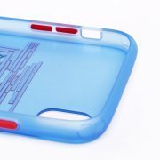 Чехол-накладка PC046 для Apple iPhone XR 02 (синяя) — 3