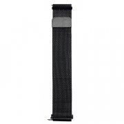 Ремешок для Samsung Galaxy Watch 46 mm металлический сетчатый браслет (черный) — 1