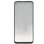 Защитное стекло для Realme 8i (полное покрытие) (черное)
