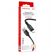 Кабель Borofone BX54 для Apple (USB - Lightning) черный — 3