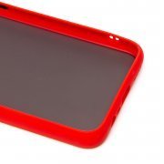 Чехол-накладка PC041 для Realme C25s Global (черно-красная) — 3