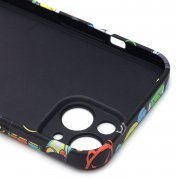 Чехол-накладка Luxo Creative для Apple iPhone 14 (черная) (105) — 2