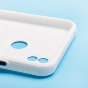 Чехол-накладка SC315 с картхолдером для Xiaomi Redmi 10A (белая) — 3