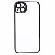 Чехол-накладка PC073 с закрытой камерой для Apple iPhone 14 Plus (черная) — 1