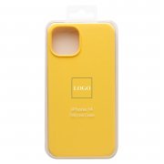 Чехол-накладка ORG Soft Touch для Apple iPhone 14 (желтая) — 2