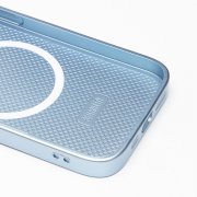 Чехол-накладка - SM021 SafeMag для Apple iPhone 14 Pro (светло-синяя) — 3
