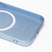 Чехол-накладка - SM021 SafeMag для Apple iPhone 14 (светло-синяя) — 3