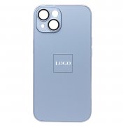 Чехол-накладка - SM021 SafeMag для Apple iPhone 14 (светло-синяя) — 1