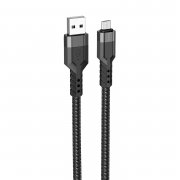 Кабель Hoco U110 (USB - micro USB) (черный) — 1