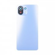 Задняя крышка для Xiaomi Mi 11 Lite (голубая) Премиум — 2