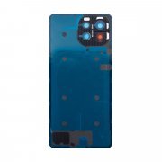 Задняя крышка для Xiaomi Mi 11 Lite (голубая) Премиум