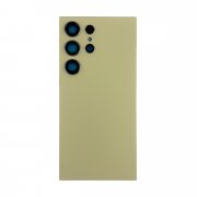 Задняя крышка для Samsung Galaxy S24 Ultra (S928B) (желтая) — 2
