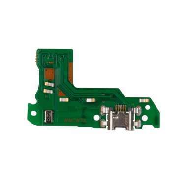 Шлейф для Huawei Honor 7C плата на разъем зарядки/микрофон &mdash; 1