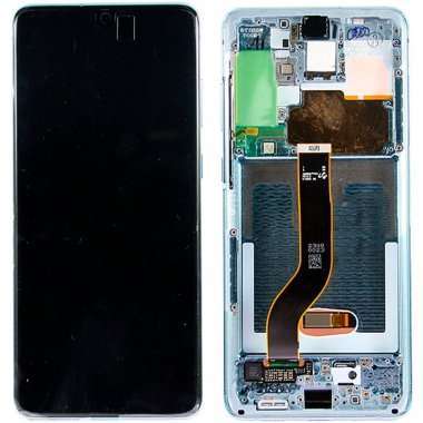 Дисплейный модуль с тачскрином для Samsung Galaxy S20 Plus (G985F) (синий) &mdash; 1