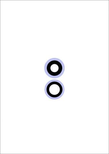 Стекло камеры для Apple iPhone 11 (фиолетовое) — 1