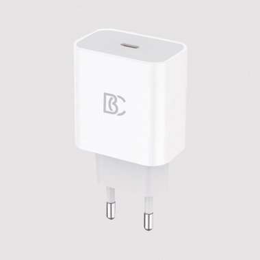 Сетевое зарядное устройство BC C60 Type-C (белое) &mdash; 1