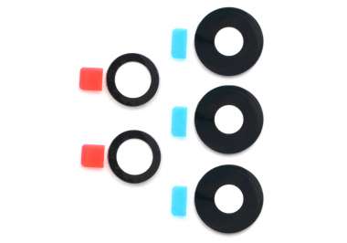 Стекло камеры для Samsung Galaxy A13 (A135F) (черное) &mdash; 1