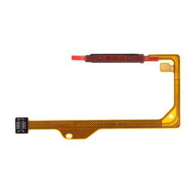 Шлейф для Huawei Honor 10X Lite + сканер отпечатка пальца (черный) — 2