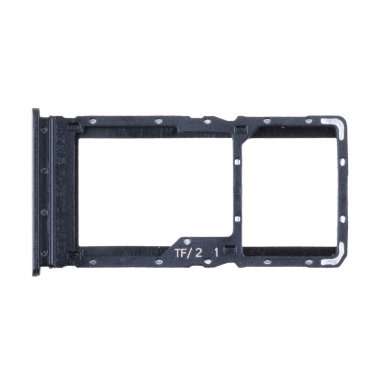 Контейнер SIM для Xiaomi Redmi Note 10 5G (черный) — 2