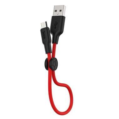 Кабель Hoco X21 Plus (USB - micro USB) (красный) — 1