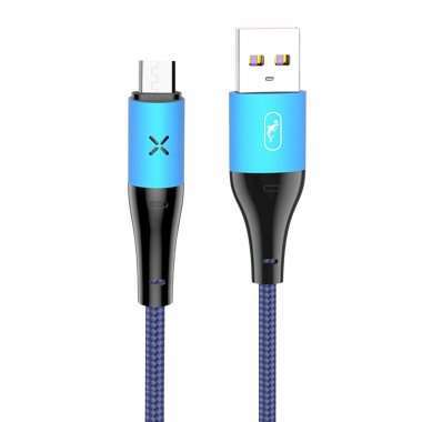 Кабель SKYDOLPHIN S49V (USB - micro USB) (синий) — 1