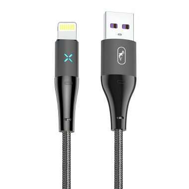 Кабель SKYDOLPHIN S49L для Apple (USB - lightning) (черный) — 1