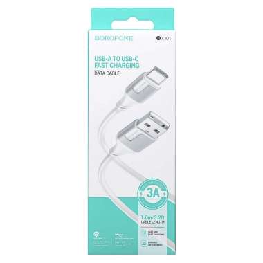 Кабель Borofone BX101 (USB - lightning) 100см (белый) — 4