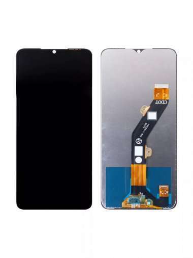Дисплей с тачскрином для Itel A70 (черный) (AAA) — 2