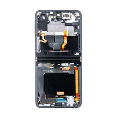 Дисплейный модуль внутренний с тачскрином для Samsung Galaxy Z Flip3 (F711B) (черный)