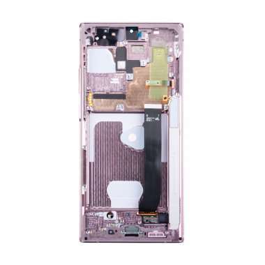 Дисплейный модуль с тачскрином для Samsung Galaxy Note 20 Ultra (N985F) (черный) (AAA) &mdash; 1