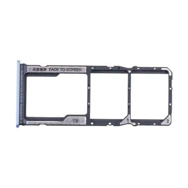 Контейнер SIM для Xiaomi Poco C61 (голубой) — 2
