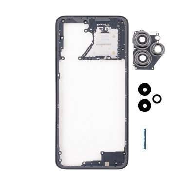 Средняя часть для Xiaomi Redmi 12 4G (черный) — 1