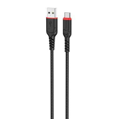 Кабель Hoco X59 Victory (USB - Type C) 300см (черный) — 1