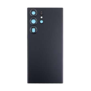 Задняя крышка для Samsung Galaxy S23 Ultra (S918B) (черная) &mdash; 2