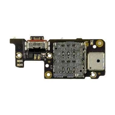 Шлейф для Xiaomi Redmi Note 11 Pro Plus 5G плата на системный разъем/разъем SIM/микрофон - Премиум &mdash; 1