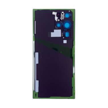 Задняя крышка для Samsung Galaxy S22 Ultra (S908B) (черная) &mdash; 1