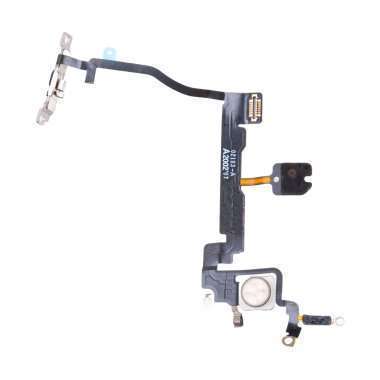 Шлейф для Apple iPhone 11 Pro на кнопку включения/микрофон/вспышку - Премиум — 2