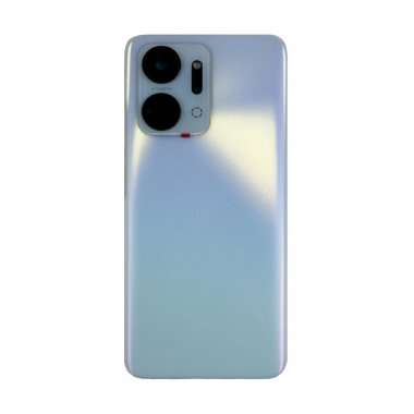 Задняя крышка для Huawei Honor X7a (серебристая) - Премиум — 2